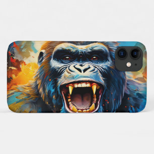 Smiling Gorilla iPhone 11 Case