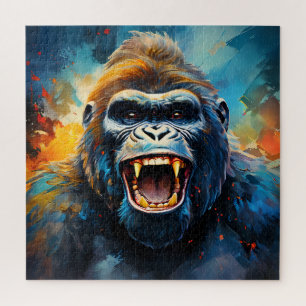 Smiling Gorilla  Jigsaw Puzzle
