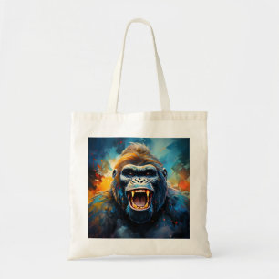 Smiling Gorilla Tote Bag