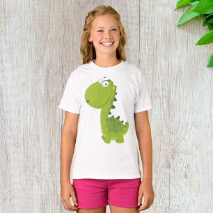 Smiling Green Dino T-Shirt