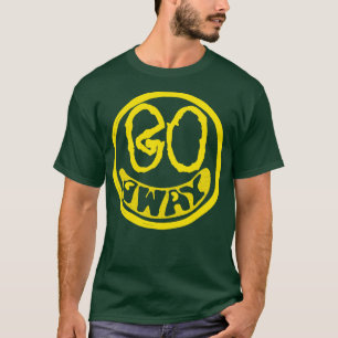 Smiling Grunge Face Go Away T-Shirt