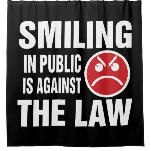 Smiling in Public is Against the Law
