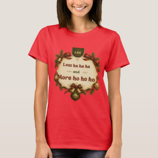 Smiling is great but Christmas is even better T-Shirt