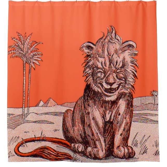 smiling lion print (Front)