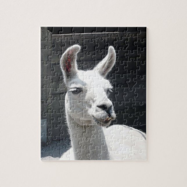 Smiling Llama Puzzle (Vertical)