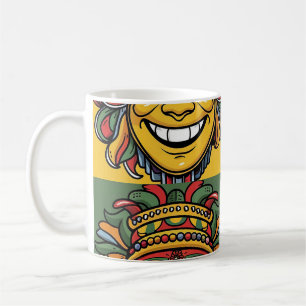 Smiling Masks Coffee Mug