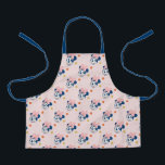 Smiling Minnie Mouse Floral Pattern Apron<br><div class="desc">Bright, cheerful, and endlessly charming, this all-over pattern features Minnie Mouse’s happy smile paired with sweet floral accents and soft pastel tones. The playful repeat design creates a fun, upbeat look that feels fresh, whimsical, and full of classic Disney joy. Perfect for customizable Zazzle products like stationery, home décor, and...</div>