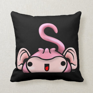 Smiling Monkey - 16x16 Throw Pillow