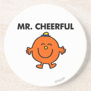 Smiling Mr. Cheerful Coaster