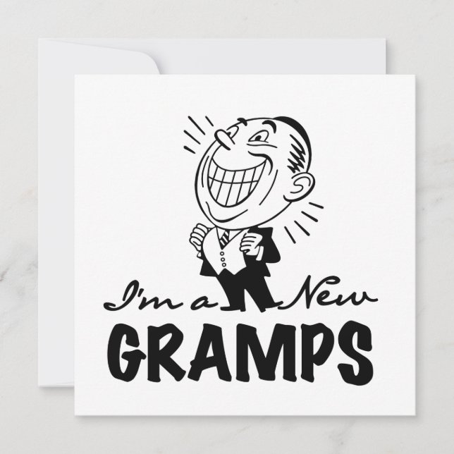 Smiling New Gramps T-shirts and Gifts (Front)