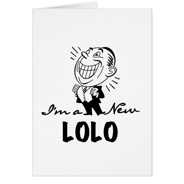 Smiling New Lolo T-shirts and Gifts (Front)