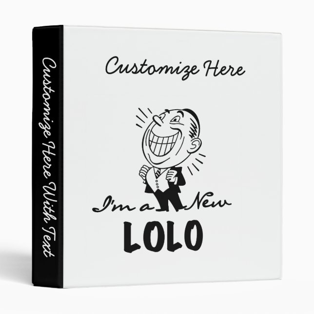 Smiling New Lolo T-shirts and Gifts Binder (Front/Spine)