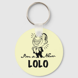 Smiling New Lolo T-shirts and Gifts Keychain