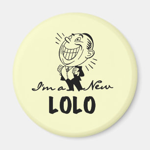 Smiling New Lolo T-shirts and Gifts Magnet