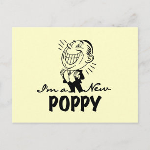 Smiling New Poppy T-shirts and Gifts Postcard