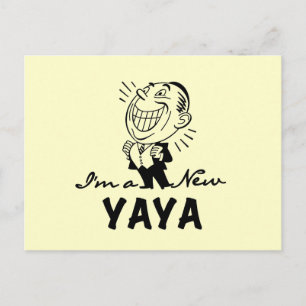 Smiling New Yaya Tshirts and Gifts Postcard
