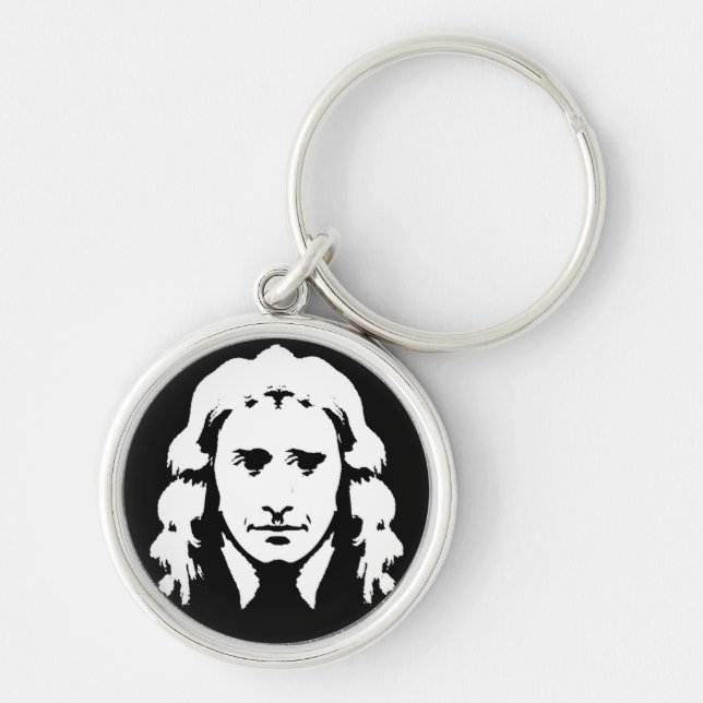 Smiling Newton Keychain (Front)