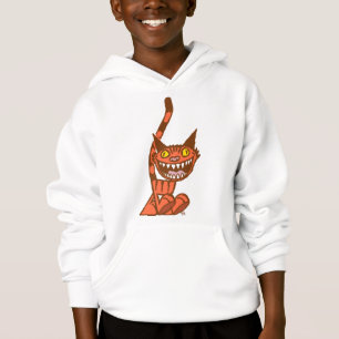 Smiling Orange Kitty cartoon Children T-shirt