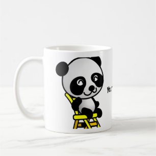 Smiling Panda Coffee Mug