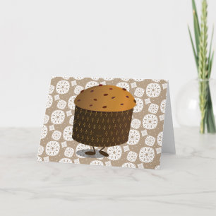 Smiling Panettone Holiday Card