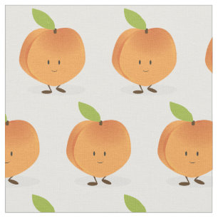 Smiling Peach Fabric