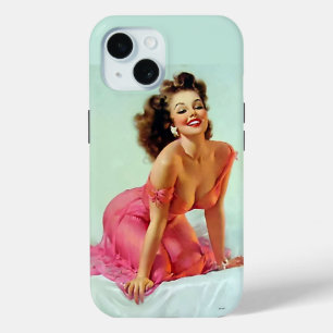 Smiling Pin Up iPhone 15 Case
