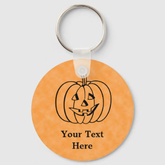 Smiling Pumpkin. Keychain