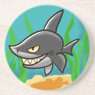 Smiling Shark Coaster
