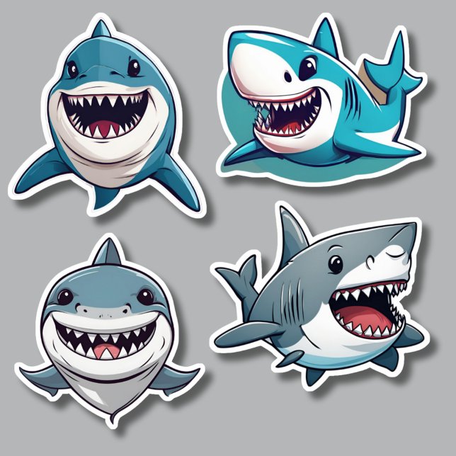 Smiling Shark Set Waterproof  (Creator Uploaded)