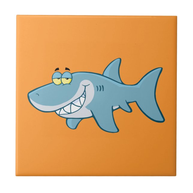 Smiling Shark Tile (Front)