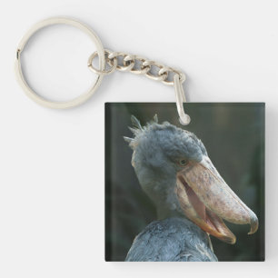 Smiling Shoebill Keychain