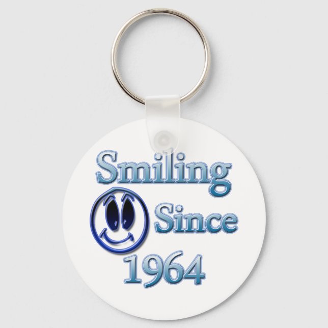 Smiling Since 1964 Keychain (Front)