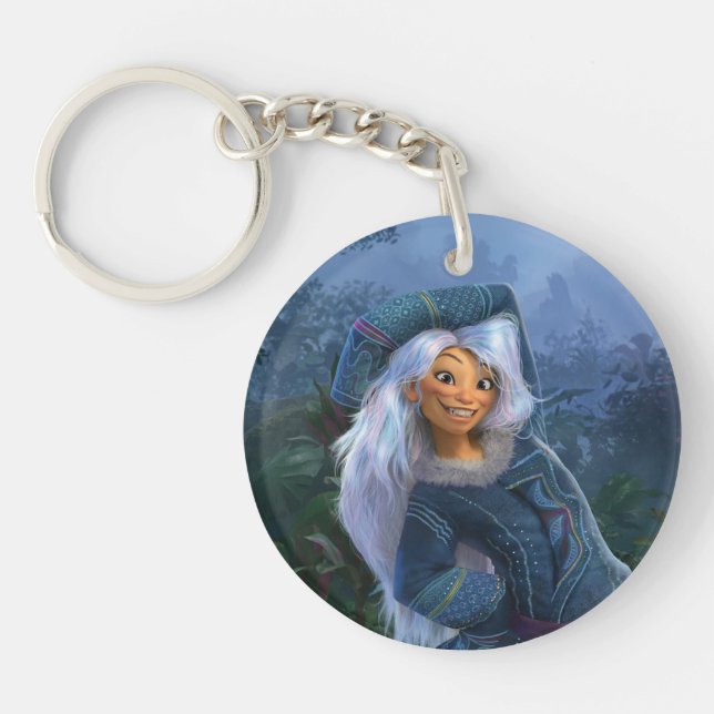 Smiling Sisu Keychain (Front)