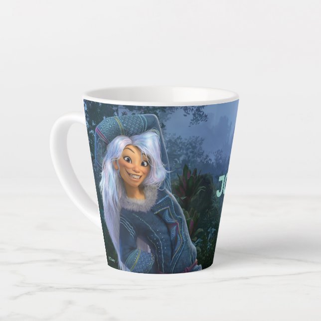 Smiling Sisu Latte Mug (Left Angle)