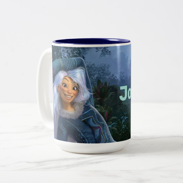 Smiling Sisu Two-Tone Coffee Mug (Front Left)