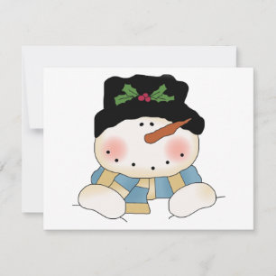 Smiling Snowman Tshirts and Gifts