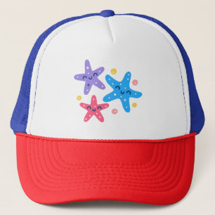 Smiling Starfish Trucker Hat