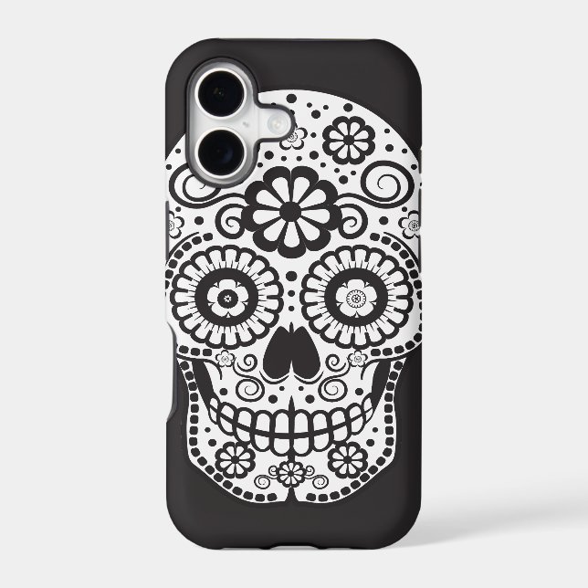 Smiling Sugar Skull  (Back)