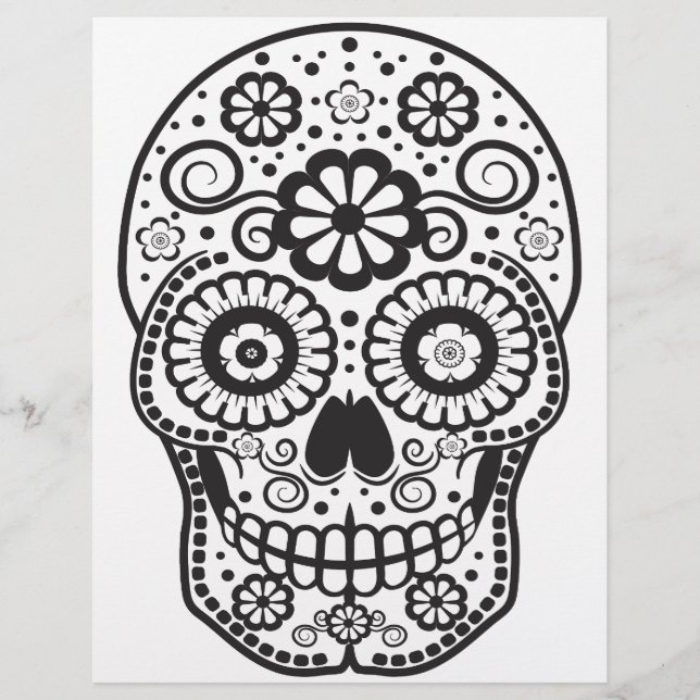 Smiling Sugar Skull (Front)