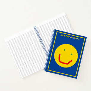 Smiling Sun Happy Face Notebook
