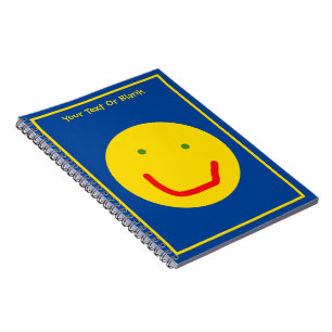 Smiling Sun Happy Face Notebook