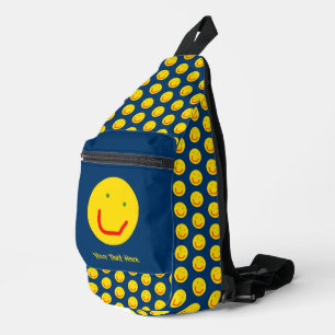 Smiling Sun Happy Face Sling Bag