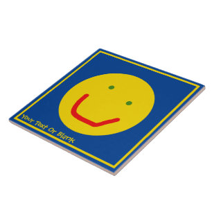 Smiling Sun Happy Face Tile