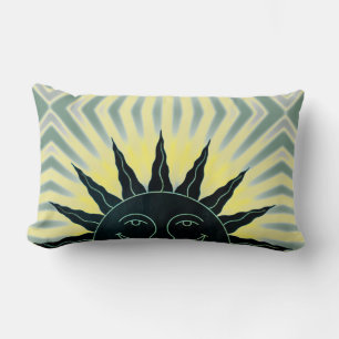 Smiling Sun Lumbar Pillow