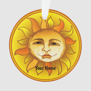 Smiling Sun   Ornament