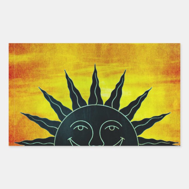 Smiling Sun Sticker (Front)