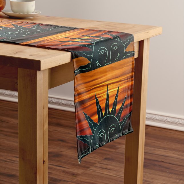 Smiling Sun Table Runner (In Situ)