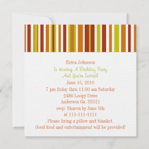 Smiling Sunshine Party Invitation