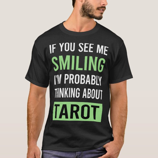 Smiling Tarot T-Shirt (Front)