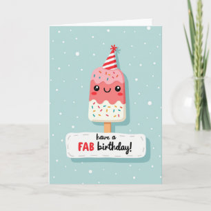 Smiling Treat Party Hat Card